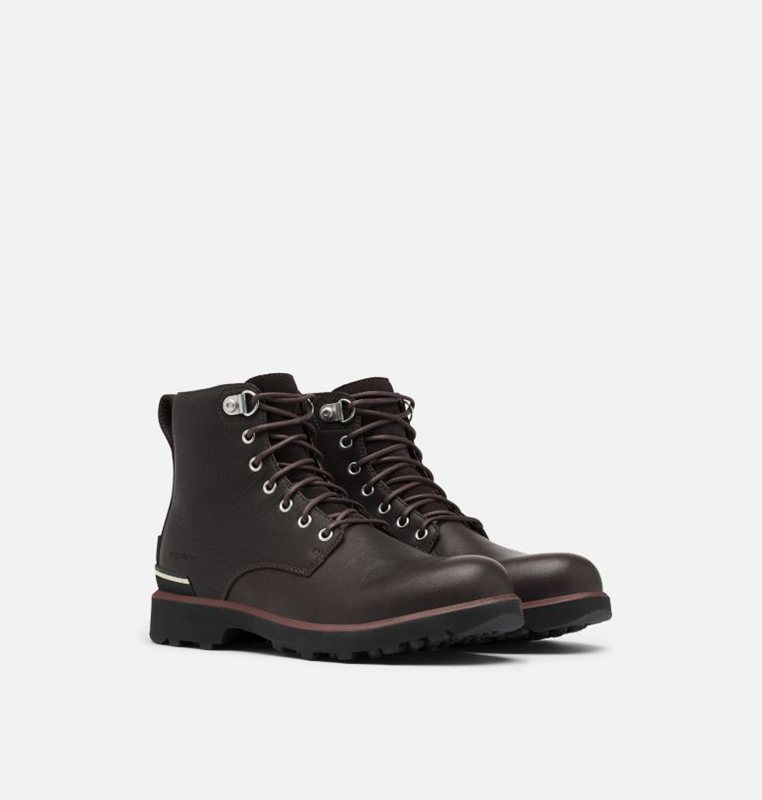 Zapatillas Sorel Hombre - Caribou™ Six Boot Negras Marrones - 37258-OICE